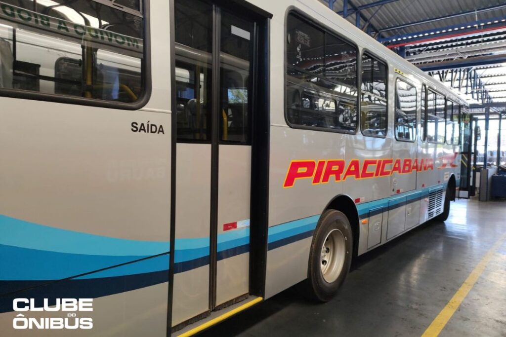 Novos ônibus Piracicabana Bauru Caio Apache VIP 