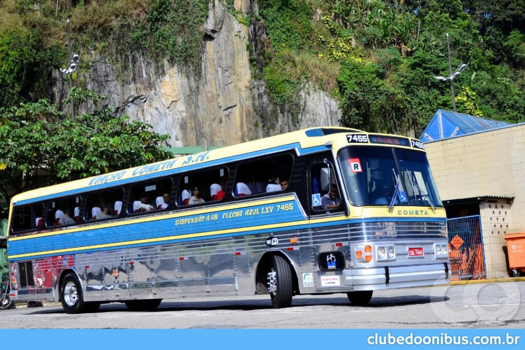 ÔNIBUS SCANIA 113 VIAÇÃO COMETA | CARROCERIA CMA FLECHA AZUL 