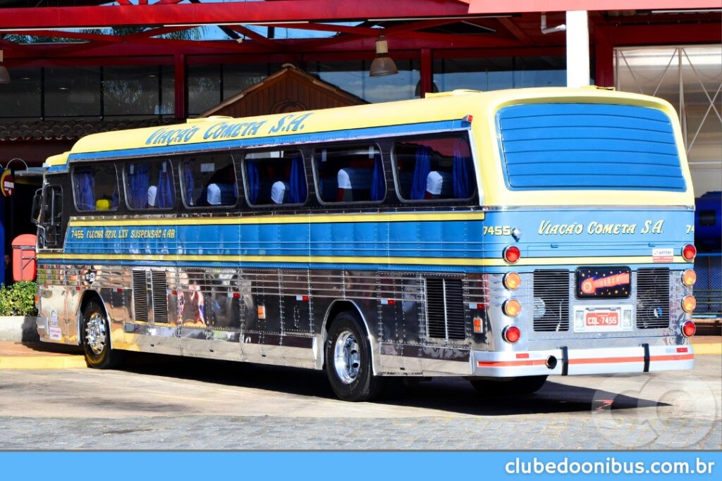 ÔNIBUS SCANIA 113 VIAÇÃO COMETA | CARROCERIA CMA FLECHA AZUL 