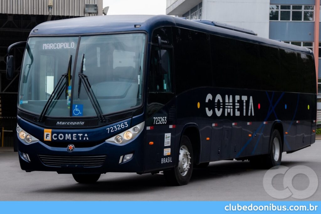 NOVO MARCOPOLO IDEALE DA VIAÇÃO COMETA | FOTO: MARCOPOLO 