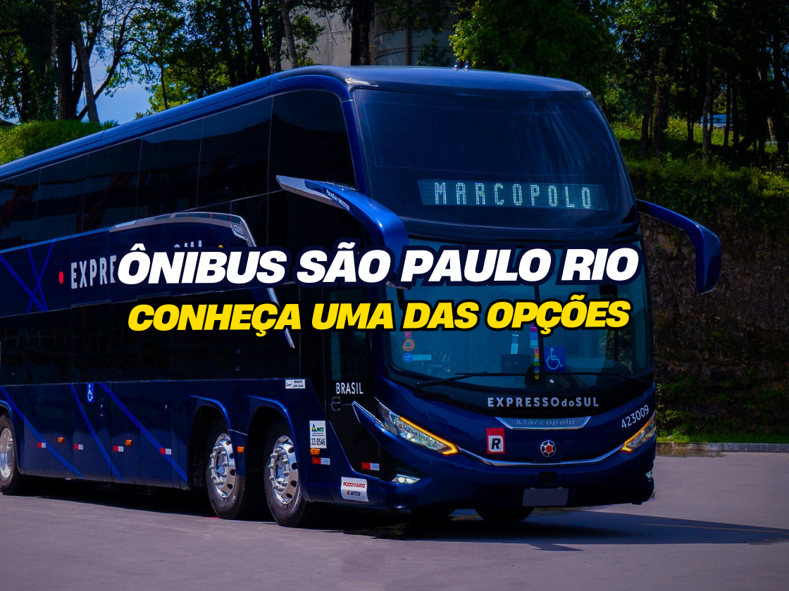 ÔNIBUS SÃO PAULO RIO MARCOPOLO G8 EXPRESSO DO SUL