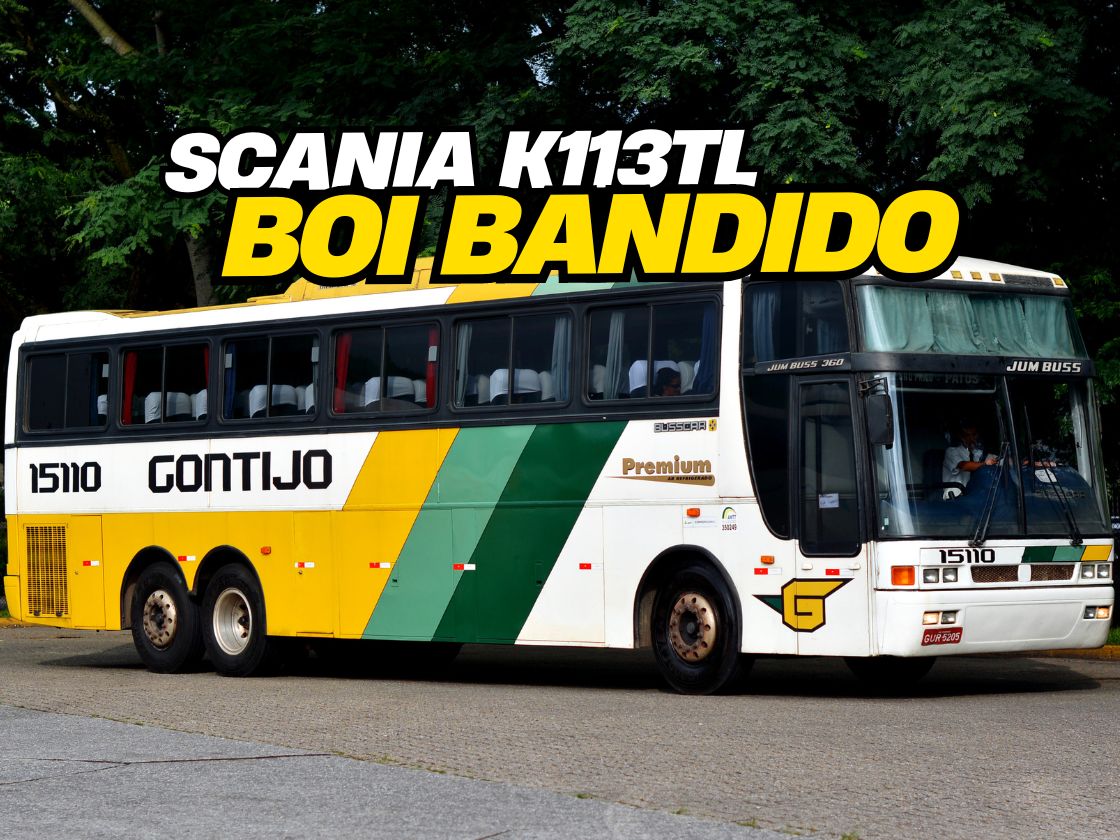 ÔNIBUS SCANIA K113TL BOI BANDIDO GONTIJO