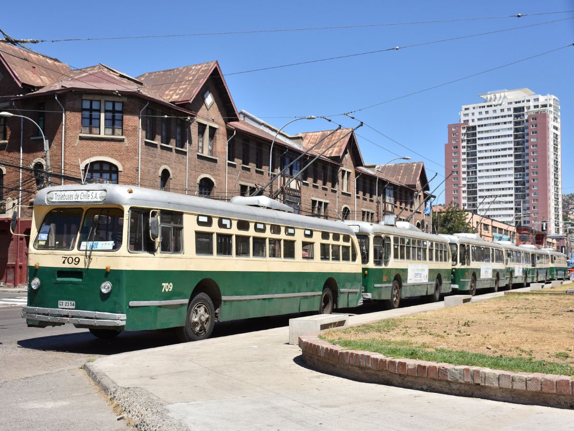 Trolebus de Valparaiso