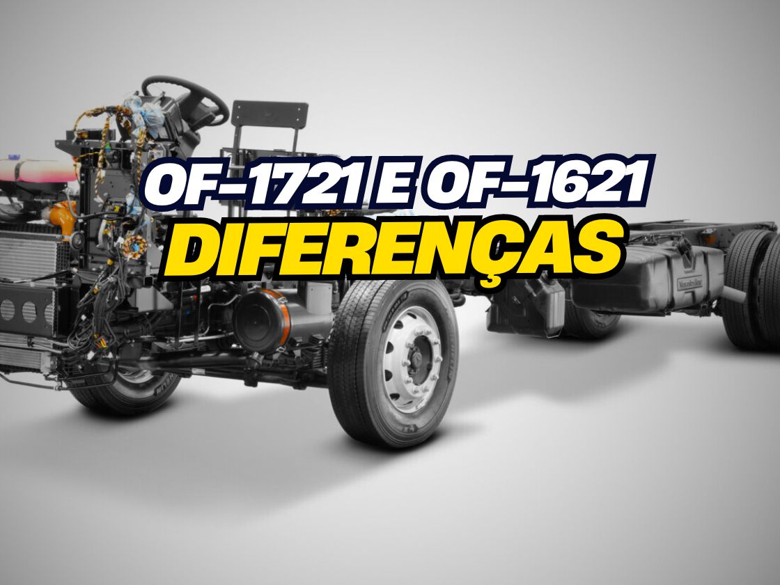 DIFERENÇAS ENTRE O OF-1721 E O OF-1621 MERCEDES BENZ