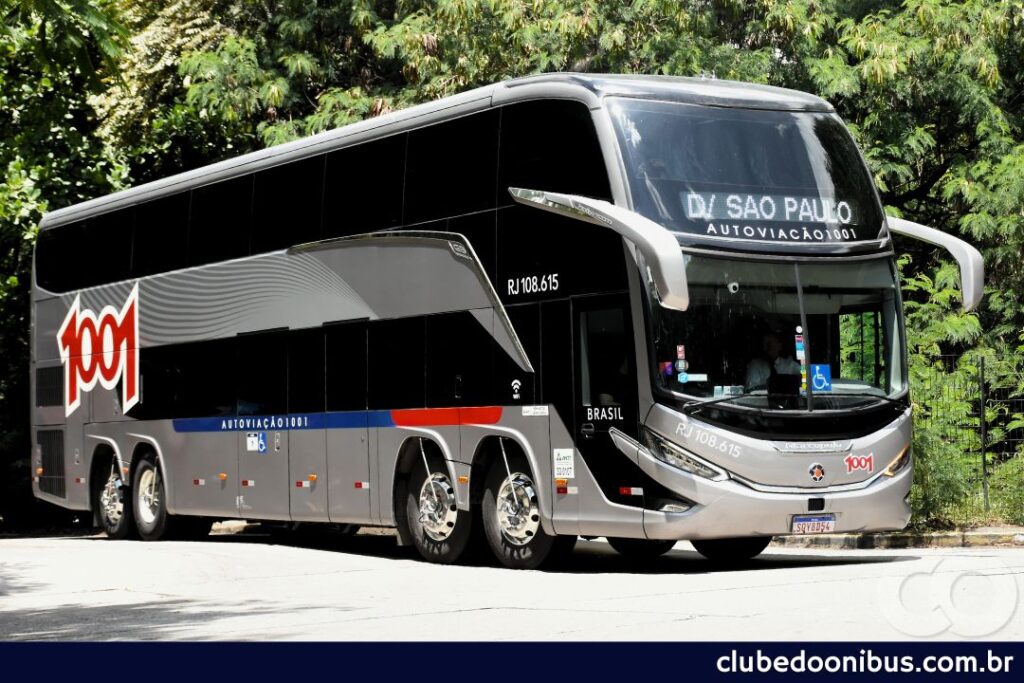 ÔNIBUS SÃO PAULO RIO AUTO VIAÇÃO 1001 