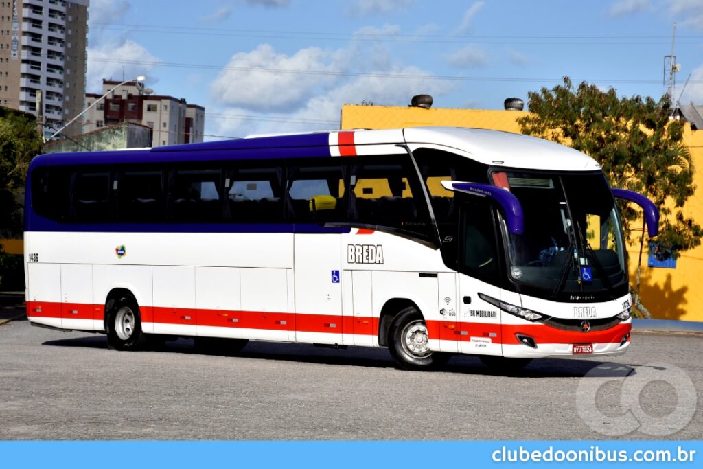 Ônibus da Breda antes de se tornar Piracicabana