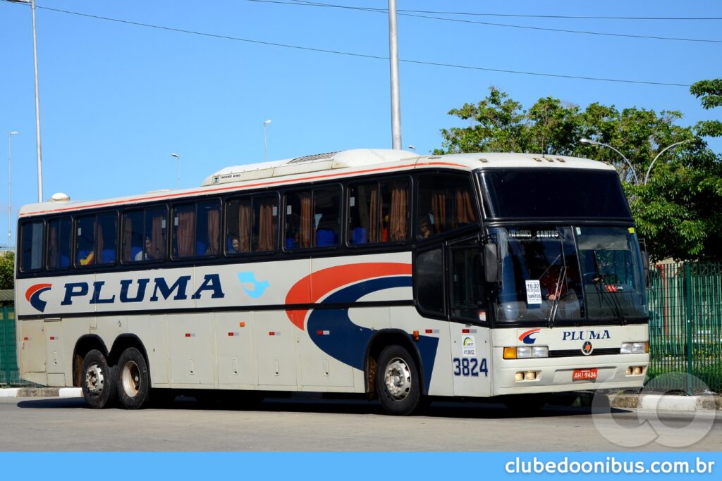 ÔNIBUS DA PLUMA UTILIZANDO CHASSI SCANIA K113TL BOI BANDIDO