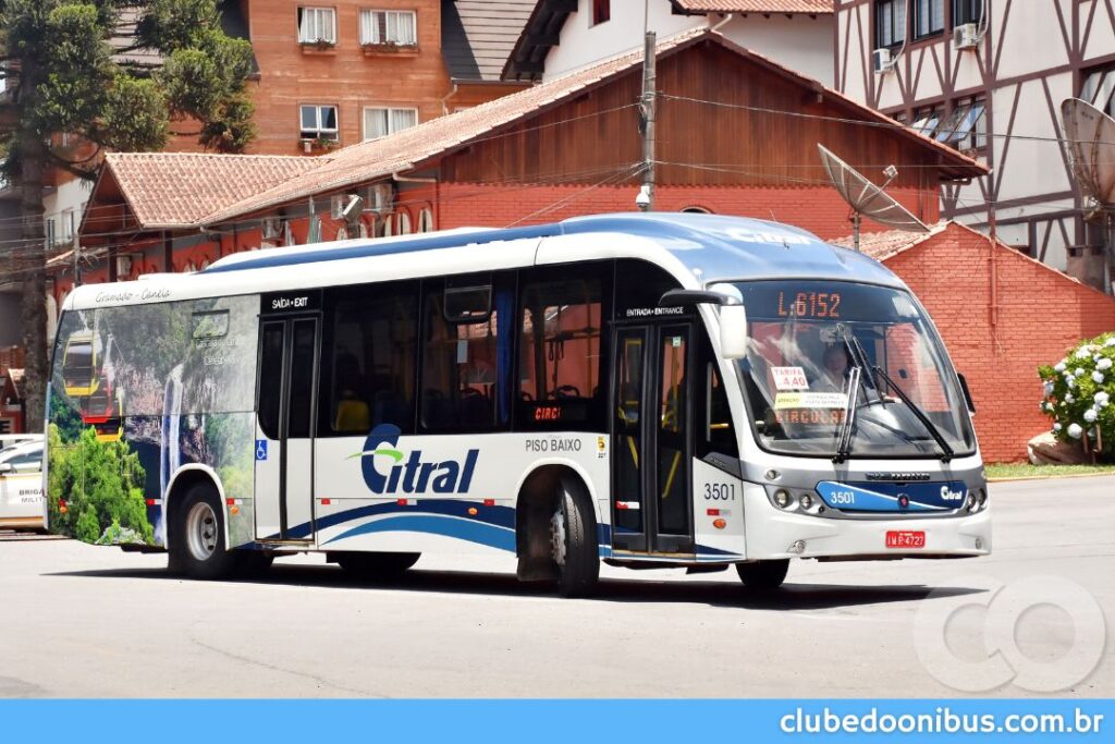 Neobus Mega BRS Citral Scania K230 Piso Baixo 