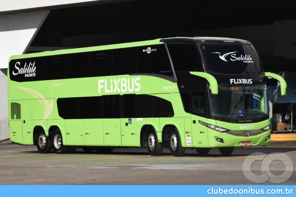 Ônibus da Satélite Norte (Flixbus) Saindo da Rodoviária de Goiânia 