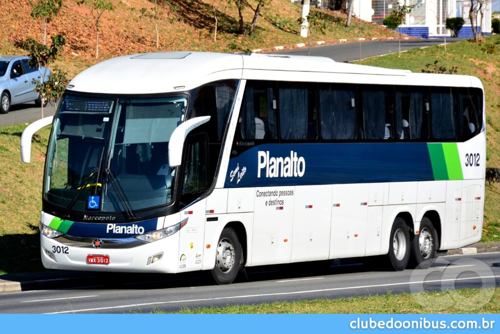 ÔNIBUS DA PLANALTO TRANSPORTES CHEGANDO NA RODOVIÁRIA DE CAMPINAS