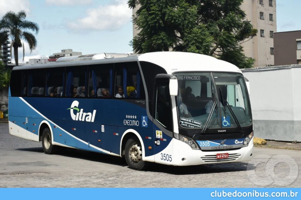 Ônibus Citral rodoviária de Caxias do Sul 