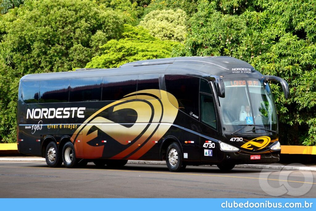 ÔNIBUS DO EXPRESSO NORDESTE 
RODOVIÁRIA DE LONDRINA 