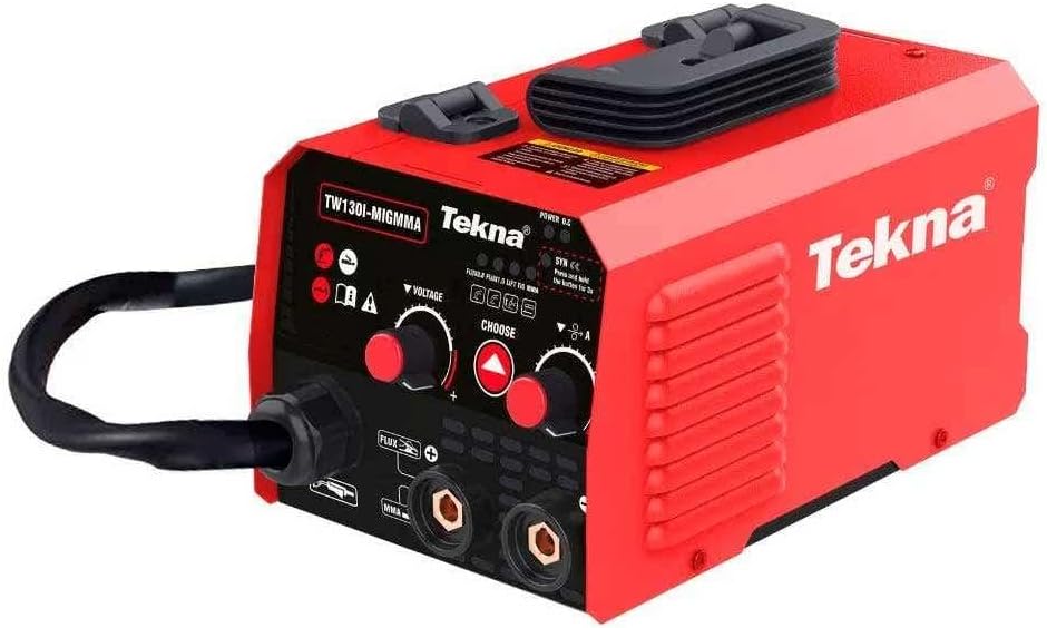 Máquina Solda Inversora Tekna Mig Mma Sem Gás + Acessórios Tw130i-migmma