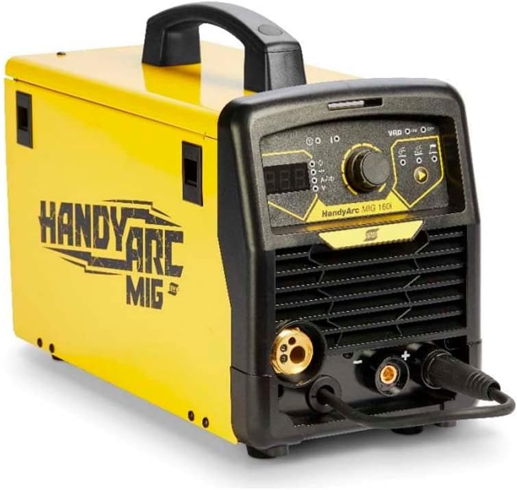 Máquina de Solda Inversora Esab Handyarc MIG 160i 5060Hz Monofásica 220V