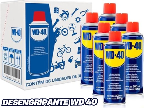 DESENGRIPANTE WD 40 É BOM