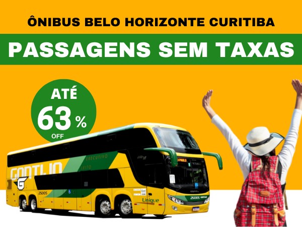 ÔNIBUS BELO HORIZONTE CURITIBA PASSAGEM DESCONTO