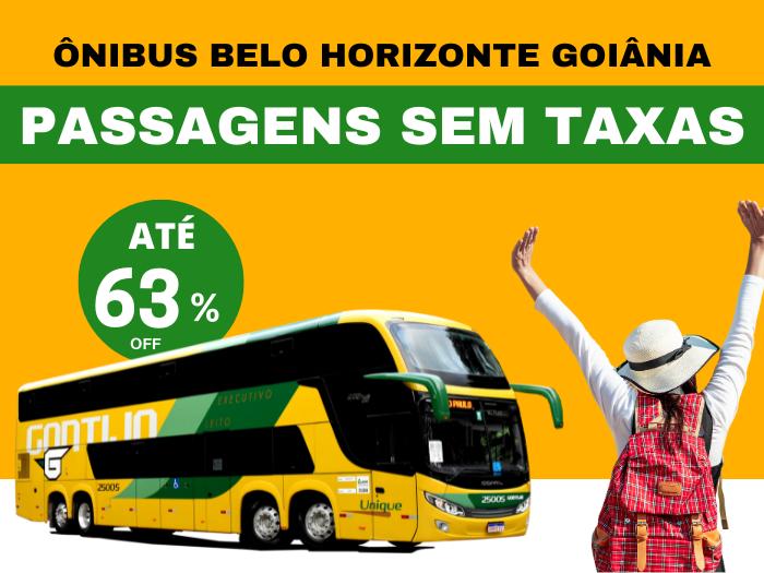 ÔNIBUS BELO HORIZONTE GOIÂNIA PASSAGEM