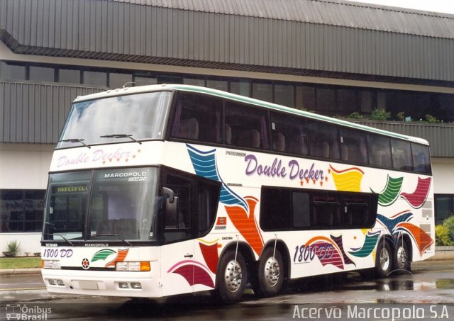 ÔNIBUS DOUBLE DECKER MARCOPOLO PARADISO GV 1800DD