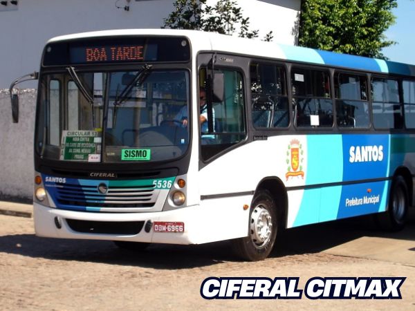 Ciferal Citmax Viação Piracicabana Ônibus Municipal cidade de Santos