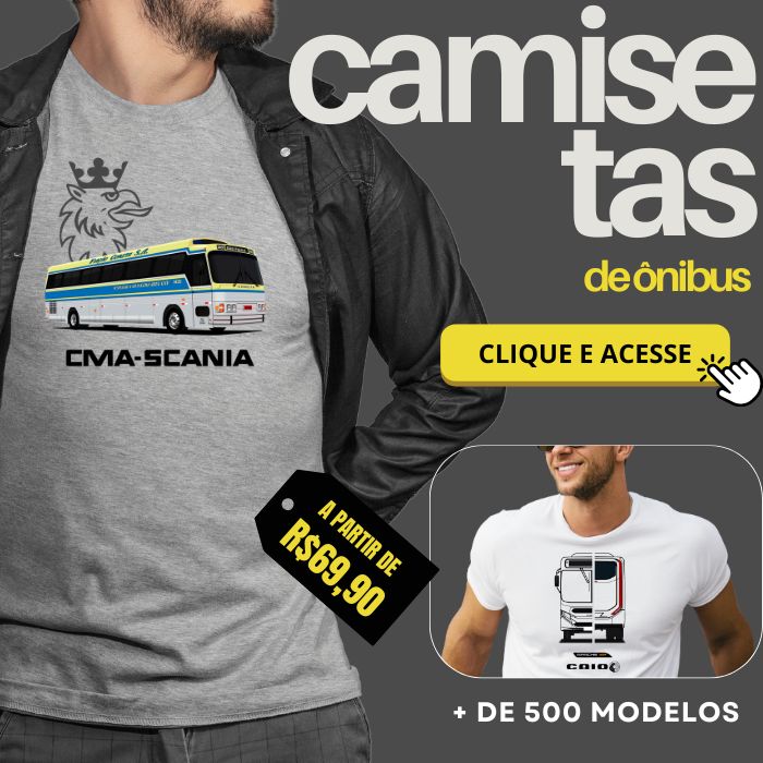 Loja do Clube do Ônibus Camisetas de Ônibus Canecas de Ônibus Casacos de Ônibus