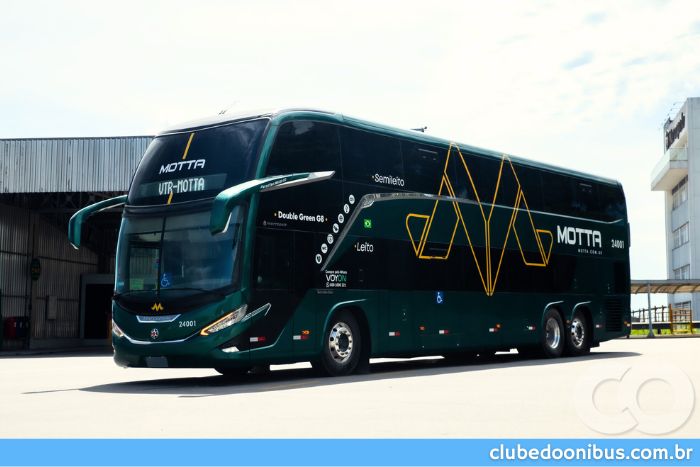 Ônibus Viação Motta Marcopolo G8 Mercedes Benz