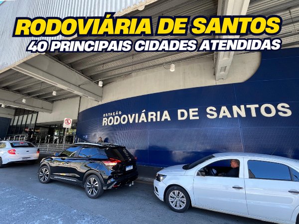 Rodoviária de Santos Entrada