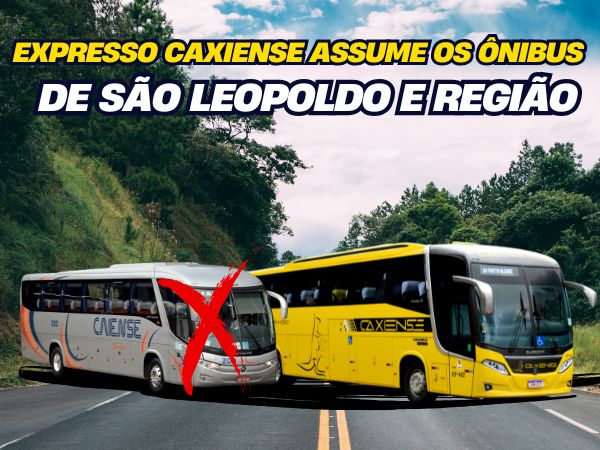 Ônibus São Leopoldo_São Sebastião do Caí_Porto Alegre_Empresa Caiense