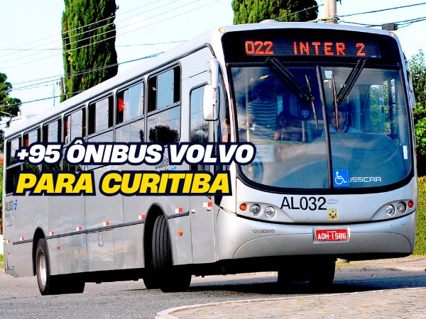 Ônibus de Curitiba Renovação Ligeirinho com Volvo B320R