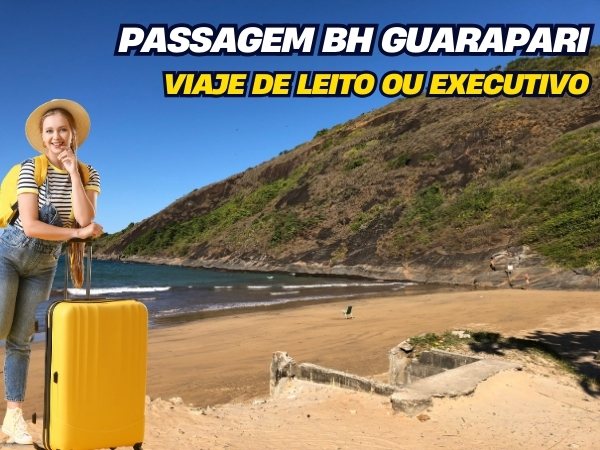 Passagem BH Guarapari Gontijo, passagem sem taxas, desconto de até 63%