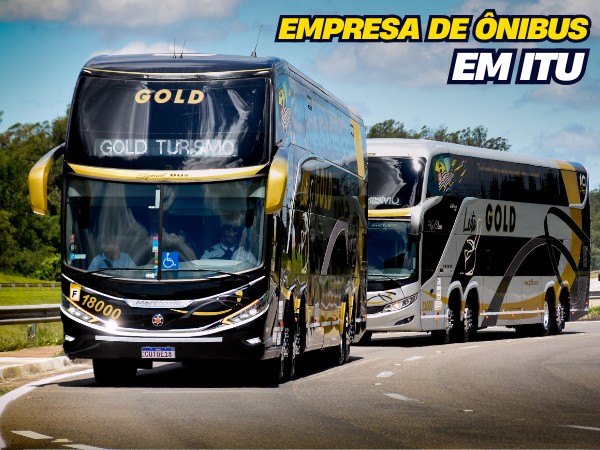 Empresa de Ônibus em Itu Gold Fretamento e Turismo