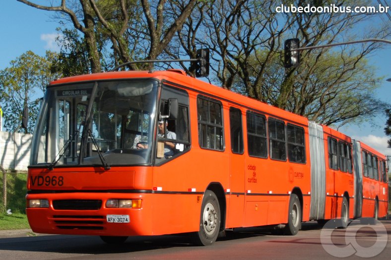 Volvo B58 Biarticulado VIação Cidade Sorriso Marcopolo Torino GV VD968 Curitiba Expresso