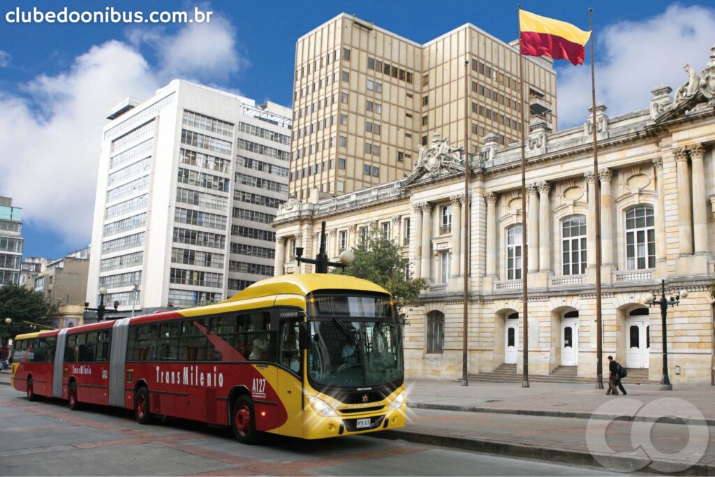 BRT Transmilenio Autobus Colombia