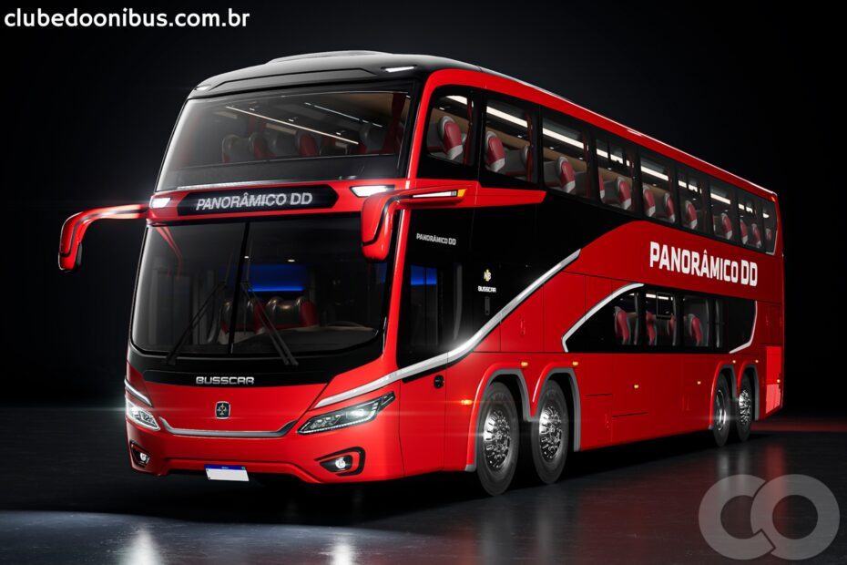 Fabricantes de Ônibus Busscar Panorâmico DD NB1 2024 Ônibus Rodoviários