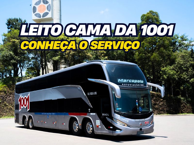 Leito Cama 1001 é bom Marcopolo G8