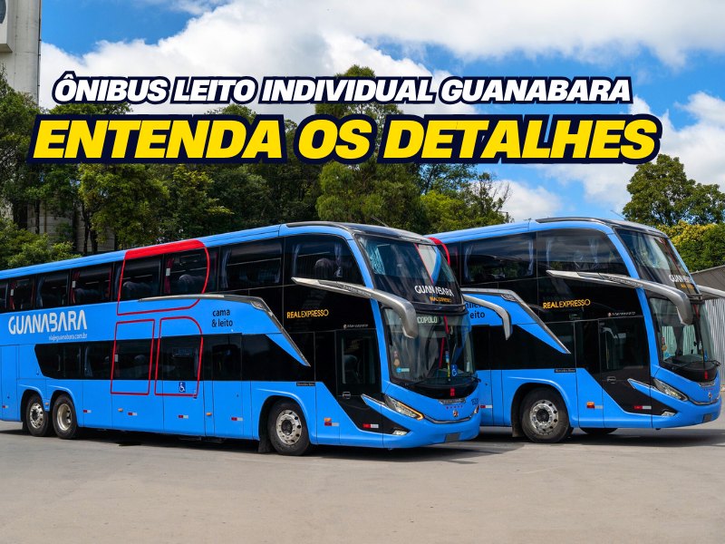 Leito Individual Guanabara Ônibus Double Decker Marcopolo G8