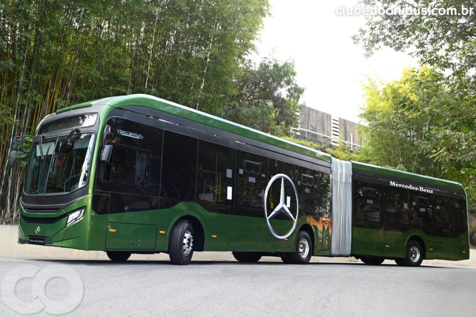 Ônibus Articulado Elétrico Mercedes Benz eO-500UA (3)