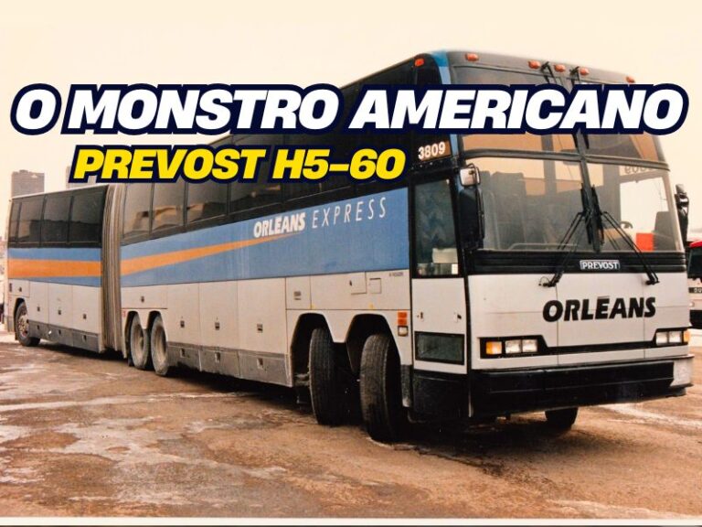 Expecton Prevost H5-60 O Monstruoso Ônibus Articulado Americano