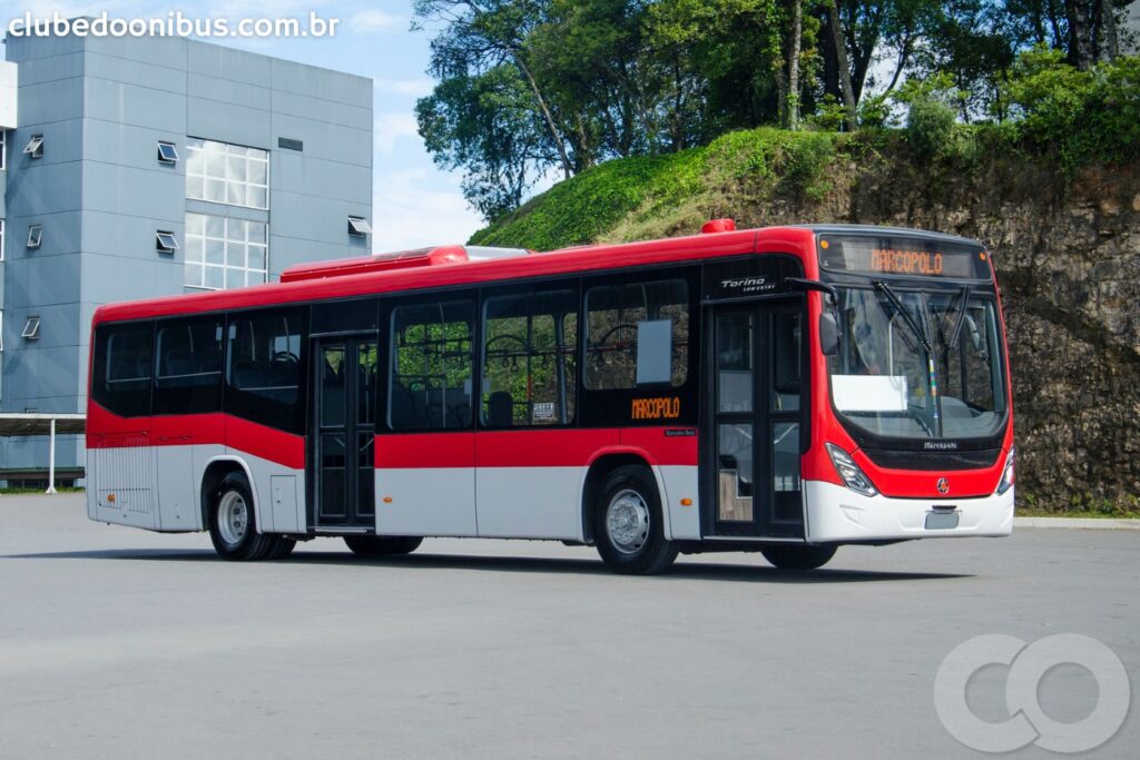 Tipos de Ônibus Urbano Motor Traseiro Piso Baixo