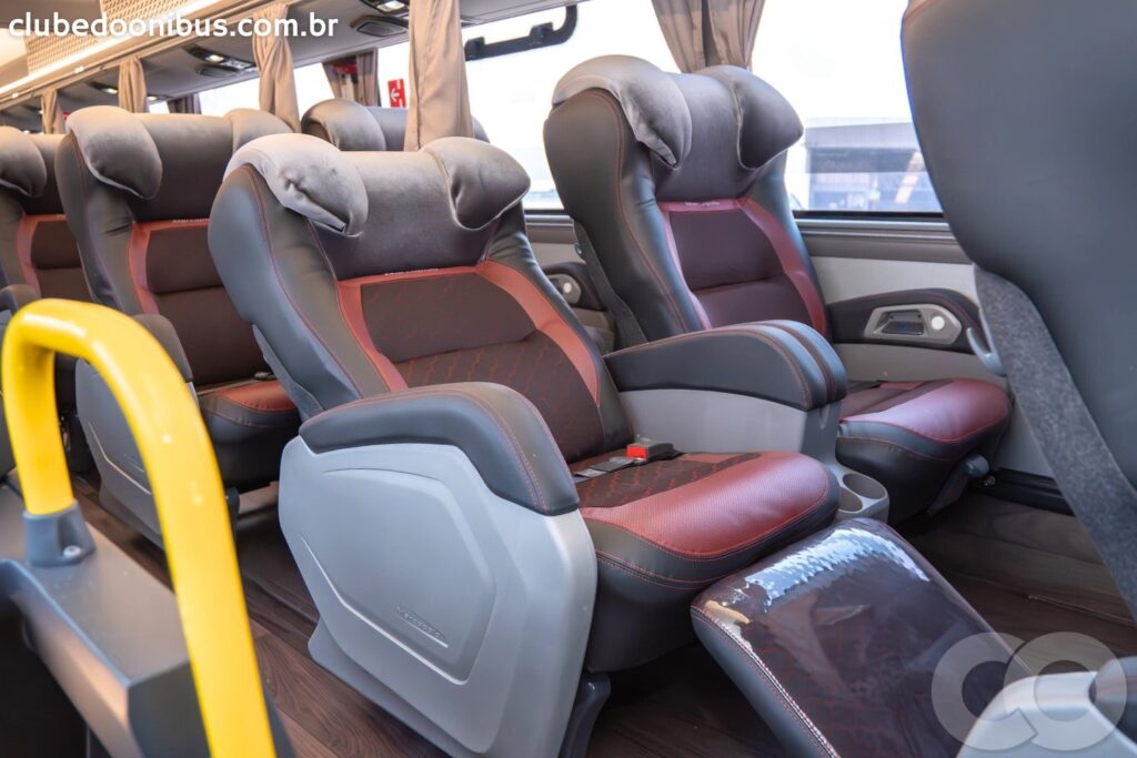 Poltrona Leito Ônibus Double Decker Marcopolo G8