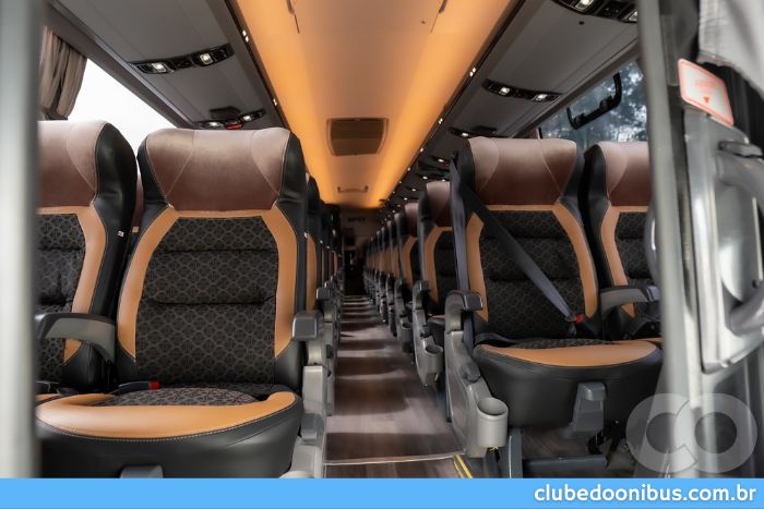 Tipos de Poltronas de Ônibus Rodoviários