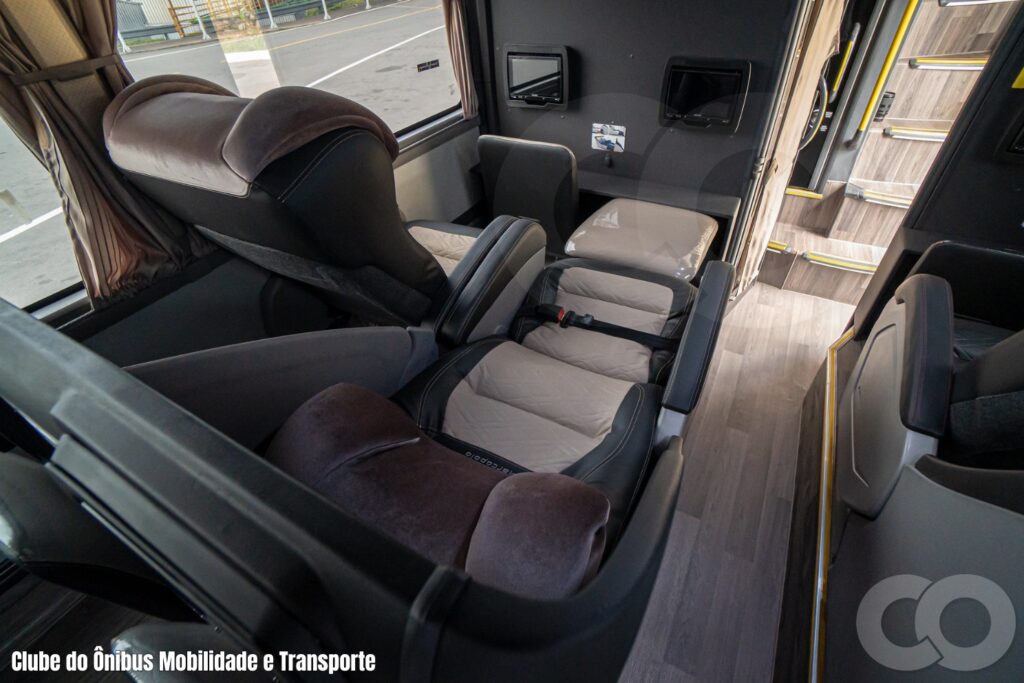 Ônibus de Turismo Double Decker Leito Cama