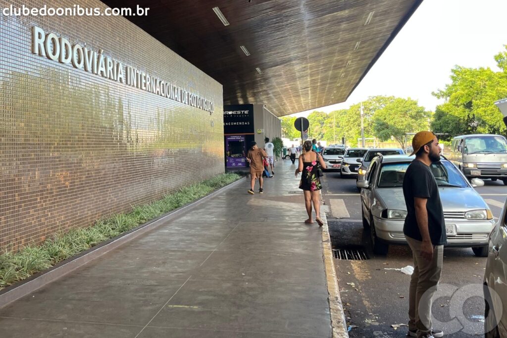 Rodoviária Internacional de Foz do Iguaçu Fachada