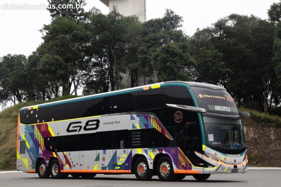 Fabricantes de Ônibus no Brasil Marcopolo G8 Double Decker ANTT