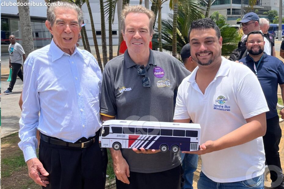 Miniaturas de Ônibus e Modelismo | Nenê Constantino, Joaquim Constantino e Mauro Alcaraz (Samba Bus Miniaturas)