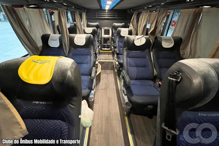Como é Ônibus Semi Leito
