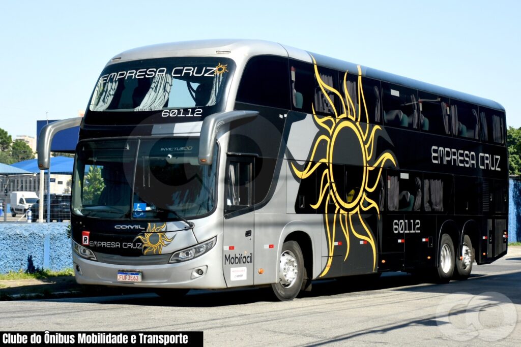 Fim da Empresa Cruz Ônibus Double Decker Comil Campione Invictus DD