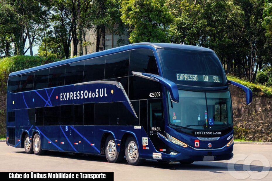 Ônibus Double Decker Leito Cama Expresso do Sul Marcopolo G8