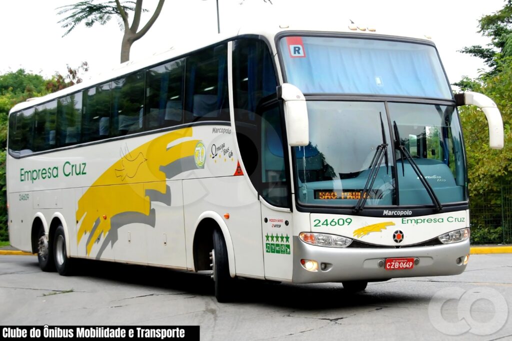 Ônibus Empresa Cruz Marcopolo G6 Foto