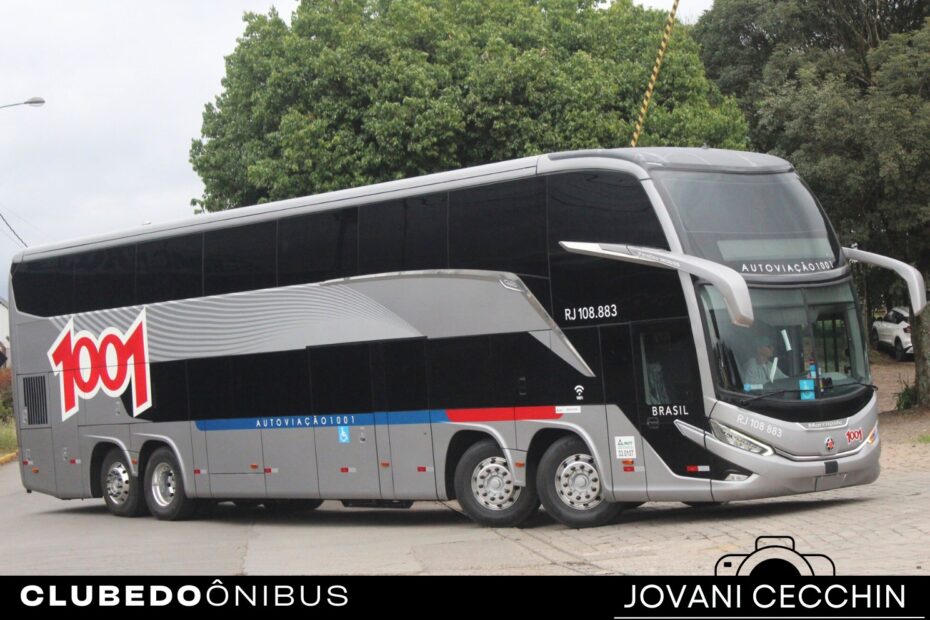 Ônibus Executivos para Auto Viação 1001 em 2025 Marcopolo G8 Double Decker (3)