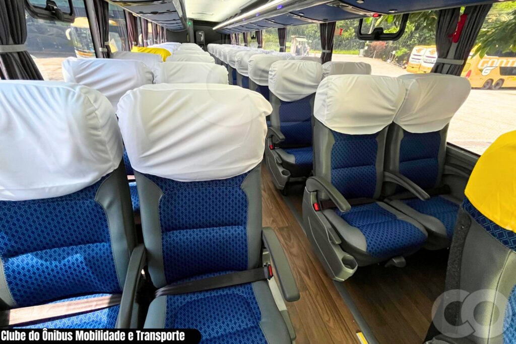 Ônibus Gontijo por dentro